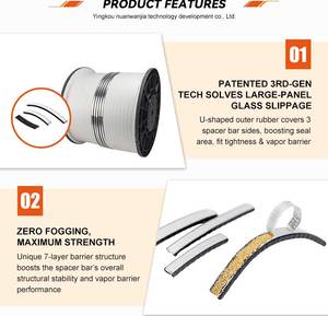 Tira de Sellado de Butilo Estructural de 7 Capas Patentada, Tecnología de Sellado Duradera, Certificación CE, Tradicional para el Hogar - Product Image 6