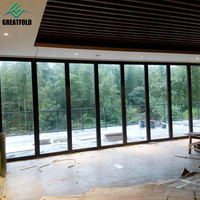 Cloison insonorisée sur mesure Greatfold, cloison coulissante, cloison mobile, cloison en verre insonorisant