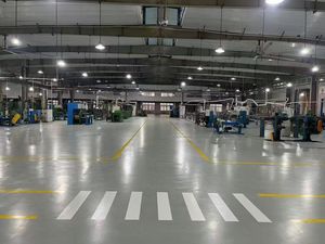 <span class=keywords><strong>Peinture</strong></span> de sol en résine époxy imperméable, résistante à l'usure, écologique, couleurs personnalisées pour usine, garage, centre commercial, hôpital - Product Image 5