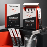 Poudre d'électrolytes et de vitamines sans calorie ni sucre, marque privée, avec magnésium, sodium, potassium pour l'énergie et le soutien de la santé intestinale