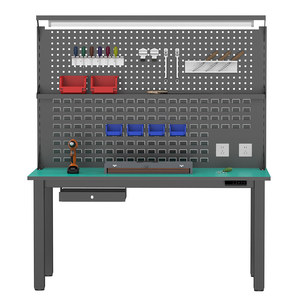 Établi ESD pour techniciens électriques/électroniques pour <span class=keywords><strong>laboratoire</strong></span> et usine/ingénierie avec hauteur réglable - Product Image 2
