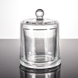 Stoples lilin kaca 200ml dekorasi dalam ruangan 300 ml stoples bel kaca kubah kaca dengan tutup bel kaca besar - Product Image 4