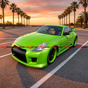 Kit carrosserie de haute qualité de style <span class=keywords><strong>WEBER</strong></span> pour 350Z Z33, matériau FRP, fixation par boulons, amélioration de l'aérodynamique, look modifié élégant - Product Image 5