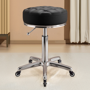 Beauty chair with sliding wheels hair salon chair beauty salon special large work <b>stool</b> height-adjustable rotating chair - Product Image 3