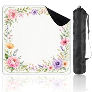 Tapis de jeu multi-usages antidérapant et silencieux, pour Mahjong, Poker, Domino, avec sac de rangement, idéal pour les divertissements familiaux - Product Image 6