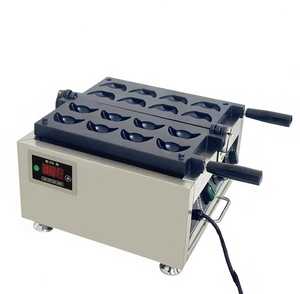 Machine à pâtisserie chinoise traditionnelle électrique à 16 trous, chauffage double face, en acier inoxydable, machine à biscuits de la fortune pour boulangerie - Product Image 3