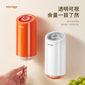 Storage Box Cling Film Cover Holder Wall Mounted No Drill <b>Kitchen</b> Storage Large Capacity Convenient Storage - Product Image 5