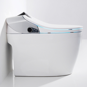 Inodoro Inteligente Japonés de Una Pieza con Sensor Automático de Descarga, WC Automático Inteligente DY064 110v/220v de Porcelana DY064 110v/2 - Product Image 5