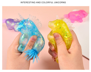 Jouet anti-stress licorne à presser, série Maltose, écologique, lavable, design personnalisable, pour soulager la <span class=keywords><strong>colère</strong></span>, dès 14 ans - Product Image 6