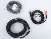 Sistema de Controle de Guia de Web A12 EPC com Sensor Ultrassônico US-400, Controlador EPC-A12, Atuador Servo PD204L150T e Fonte de Alimentação POWER-6B