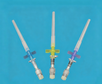 Cannule IV vétérinaire jetable 22G-26G anti-fuite stérile certifiée CE pour la transfusion de liquides en chirurgie d'urgence chez le chien/le chat