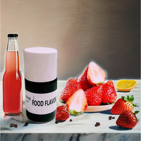Boissons à base de jus de fruits hautement concentrées Saveur Délicieuse Fraise Arôme et parfum de fraise de qualité alimentaire