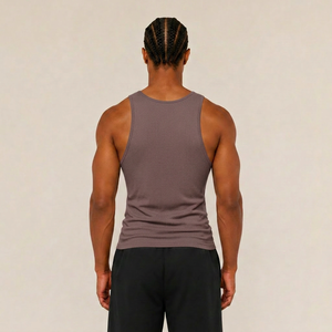 Débardeur athlétique pour homme avec matière anti-humidité pour l'entraînement sportif et les activités de plein air - Product Image 3
