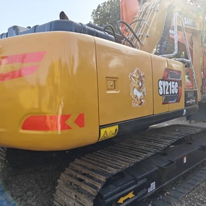 Original <b>Paint</b> Chinese Brand Construction Machinery Second <b>Hand</b> SANY SY215C 9 Used Crawler Excavator - Product Image 4