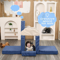 Ensemble de mousse modulaire de nuage doux de créativité de jeu de jeu d'enfants de vente en gros d'usine pour la chambre à coucher et le salon