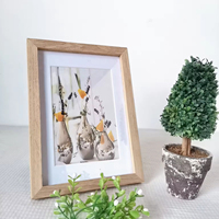Marco de Madera Negro y Blanco para Diploma de Secundaria, Marco para Fotos, Certificados, Exhibición en Pared, Venta al Por Mayor