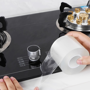 YONGYU Nastro Adesivo Nano Trasparente per Cucina, Senza Residui, Impermeabile, Antimuffa, per Uso Domestico, Automobilistico e Cucito - Product Image 1