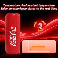 Coupe de masturbation automatique télescopique vibrante et chauffante pour hommes, soin corporel massant intelligent pour adultes