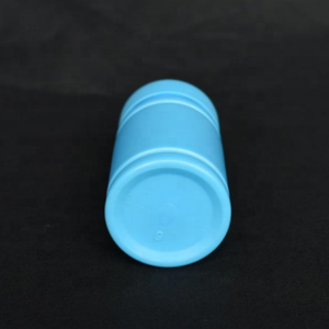 Flacon vide original en HDPE couleur avec logo personnalisé de 35ml avec bouchon à vis pour capsules de pilules et poudre et autres médicaments solides - Product Image 6