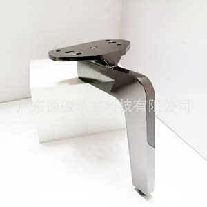 Aluminum Alloy <b>Sofa</b> <b>Legs</b> 170MM Graphite Modern Design Heavy Duty Furniture Support - Product Image 1