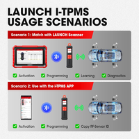 LAUNCH X431 I-TPMS Testeur de Pression des Pneus Portable Autonome OBD2, Activateur de Capteur, Outil de Programmation et de Diagnostic Automobile