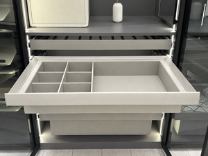Premium Finish Modern Minimalist Fabric Storage Drawer with Multiple Sections for Closet Organization American Style - Product Image 2