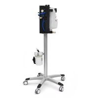 Appareil d'anesthésie vétérinaire portable avec base sur pieds et débitmètre pour chiens, chats, cliniques vétérinaires et interventions chirurgicales