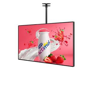 55 pouces fenêtre face affichage Lcd publicité signalisation numérique et affiche Suspencion Double face suspendu signalisation numérique - Product Image 4
