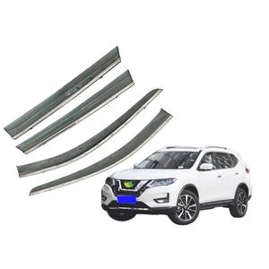 Pare-pluie et déflecteurs de vitres fumés pour Nissan X-Trail 2014 2015 2016 2017 2018 2019 2020 - Product Image 1