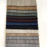 Tissu en lin en gros pour canapés, tissus d'ameublement, tissu d'ameublement en lin à carreaux pour canapé, tissu mélangé lin, vente directe en ligne