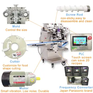 Seny Fabriek Kleine Encrusting Mamoul Mammoul Maken Lijn Automatische Maamoul Productie Machine