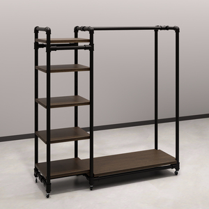 Hiện đại xách tay công nghiệp quần áo ống hệ thống Rack quần áo kệ để treo quần áo trong cửa hàng đồ đạc hoặc đồ gia dụng - Product Image 2