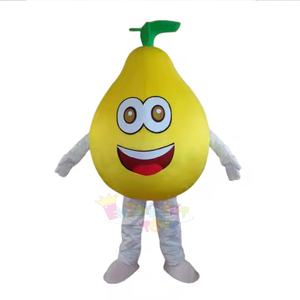 Costumes de mascotte de fruits les plus populaires, costumes de mascotte de pastèque, de citron, de banane et de poire pour Halloween, fête de Noël - Product Image 5