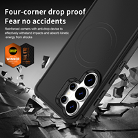 Fundas Magnéticas IVYMAX 3 en 1 con Cojín de Aire para Celulares, Venta al por Mayor para Todos los Tipos de Teléfonos, para SAMSUNG Galaxy S26 Ultra