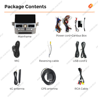 Lecteur Radio Android à Écran IPS pour Lexus GX460 12.3-1920 4G LTE WiFi Gps Navigation MEKEDE 720 "128*2010 6 + 2021G