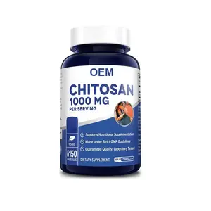 Private Label Gluten Free 1000mg Weight Management Chitosan Capsule for Weight Loss Supplement