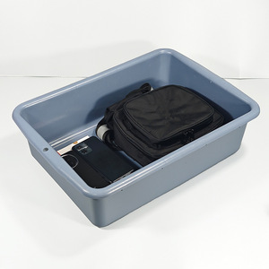 Multifunctional Storage Basin 1110 PP Gray 52x38x15cm No Lid For Logistics Warehouse Sorting Picking - Product Image 1