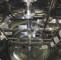 2024 Guangzhou 2000l mélangeur d'émulsifiant sous vide fixe homogénéisation mélangeur mélangeur Machine homogénéisateur haute vitesse produits chimiques