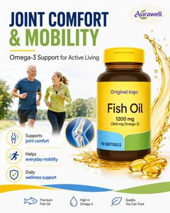 Cápsulas de Aceite de Pescado Omega 3 de 1000 mg, 60/90/200 Cápsulas Blandas, Suplemento de Omega 3 - Product Image 5