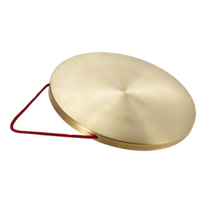 Nouveauté 22 cm main Gong cymbales laiton <span class=keywords><strong>cuivre</strong></span> chapelle opéra Instruments de <span class=keywords><strong>percussion</strong></span> avec marteau rond - Product Image 5