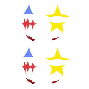 Autocollant de Tatouages Temporaires pour Halloween Clown Effrayant Comique Joker Mal Maquillage d'Halloween Tatouage Imperméable pour Visage Bras - Product Image 6