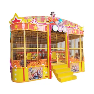 Popular Cartoon Characters Good Selling Amusement Park Ride Playground Equipment Boonie Bears Spray Ball Car For Sale