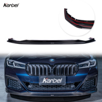 Difusor Karbel Estilo Kb de Fibra de Carbono Seca con Acabado Brillante para BMW Serie 5 G30/G38 520i 530i 540i 2019-2023