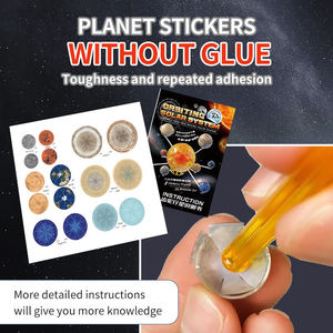 Giocattoli STEM all'Ingrosso, Modelli Astronomici, Ausili Didattici, Giocattoli Educativi per la Scienza dello Spazio, Sistema Solare Rotante Fai-da-Te - Product Image 5