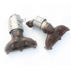 Convertisseur catalytique Euro 4 OBD pour Hyundai Santa Fe 2.7 nouveau système d'échappement automobile du collecteur avant - Product Image 5