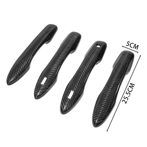 Pour Toyota <span class=keywords><strong>Corolla</strong></span> GR <span class=keywords><strong>2023</strong></span>+ Garniture extérieure en carbone, finition brillante en fibre de carbone, couvre-poignée de porte - Product Image 6