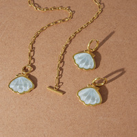 Collier Gaovo de luxe haut de gamme en acier inoxydable avec zircon, plaqué laiton, accessoires de niche pour la vie quotidienne, bijoux unisexes
