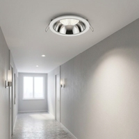 Downlight LED DALI à intensité variable 8W-25W |   Plafonnier encastré anti-éblouissement UGR<16 pour bureau/hôtel |   NFC configurable, fabrication OEM