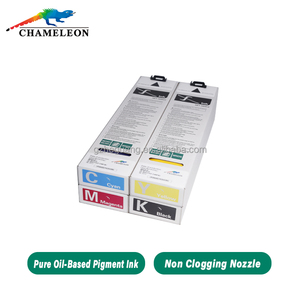 Encre à base d'huile pure <span class=keywords><strong>Chameleon</strong></span> FT 5230 compatible avec les imprimantes à jet d'encre haute vitesse Riso Comcolor S8929/S8930/S8931/S8932 - Product Image 1