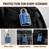 Coffre de rangement extérieur étanche et antirouille avec cadenas à combinaison pour compartiment à bagages et tiroir